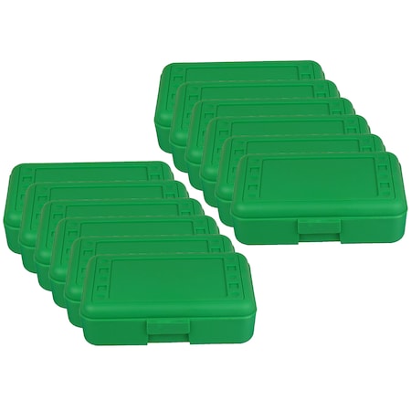 Romanoff Pencil Box, Green, PK12 60205